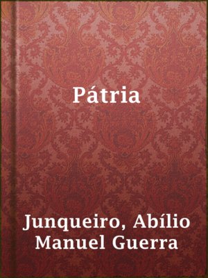 cover image of Pátria